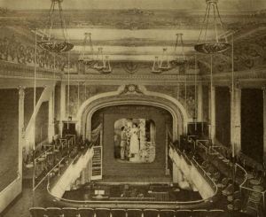 Orpheum Theater, interior view, ca. 1911