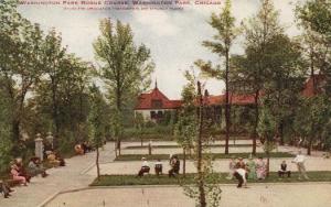 Washington Park, Croquet Courts, ca. 1910